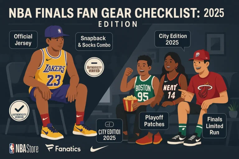 NBA Finals Fan Gear Checklist