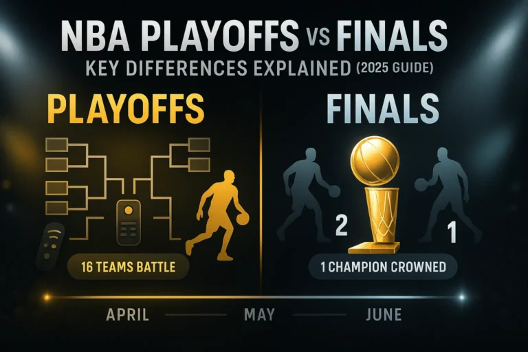 NBA Playoffs vs Finals