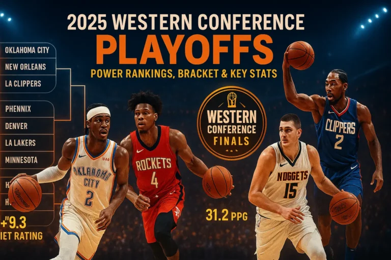 Western Conference 2025 playoffs
