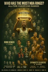 who has most rings in nba games